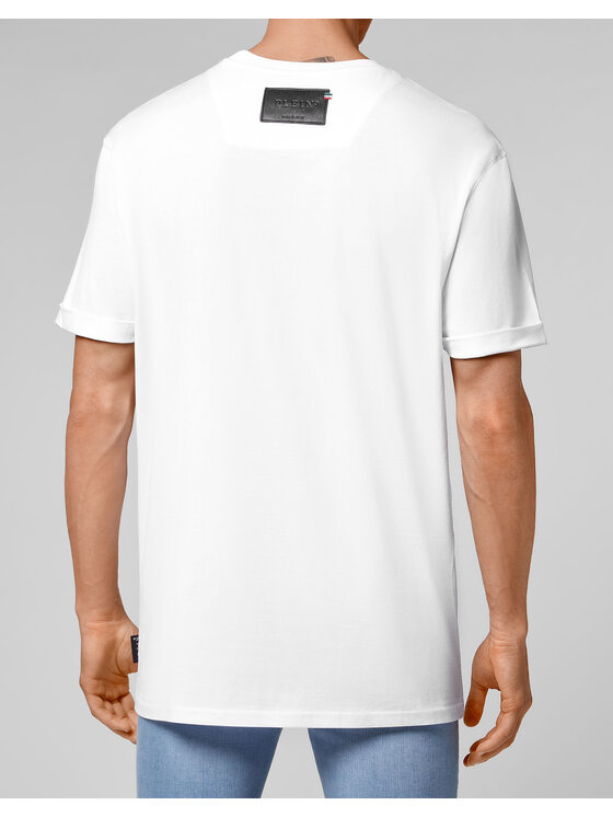PHILIPP PLEIN PHILIPP PLEIN T-shirt 11017 Bianco Regular Fit