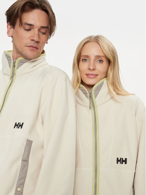 Helly Hansen Helly Hansen Jaka Polar Unisex Yu Fleece 54018 Écru Relaxed Fit