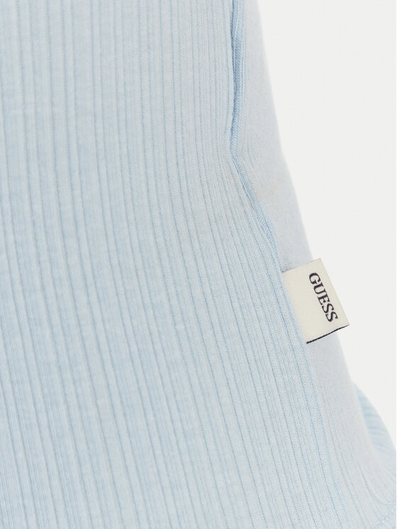 Guess Jeans Guess Jeans T-Shirt W6GPA9 KF641 Błękitny Slim Fit
