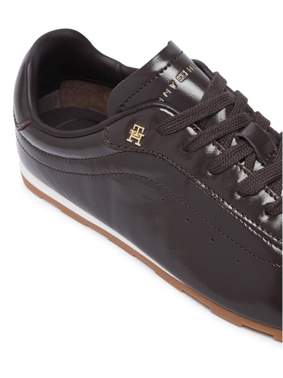 Tommy Hilfiger Tommy Hilfiger Sneakers Bella Sneaker Leather FW0FW09495 Marrone