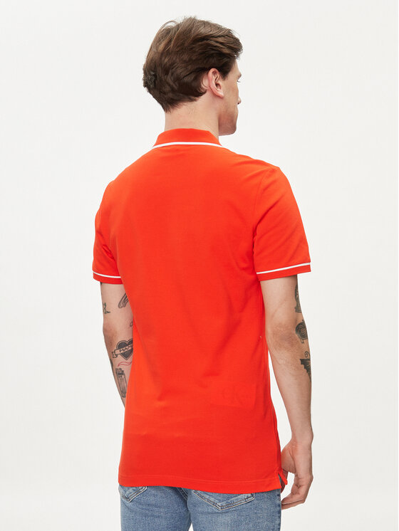 Calvin Klein Jeans Calvin Klein Jeans Polo J30J315603 Sarkans Slim Fit