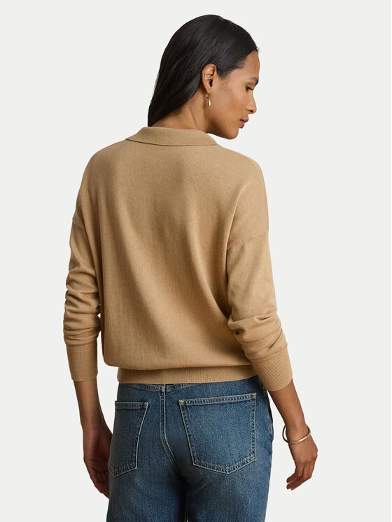 LAUREN RALPH LAUREN LAUREN RALPH LAUREN Megztinis 200P14056004 Smėlio Regular Fit