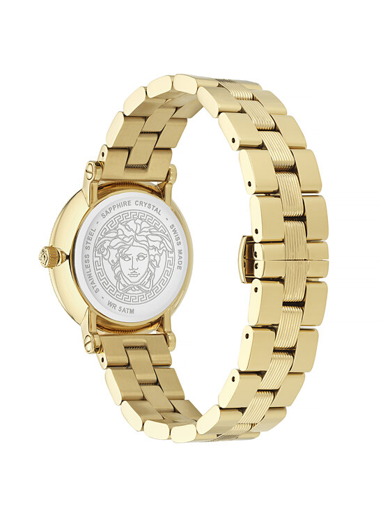 Versace Versace Zegarek VE7F00623 Złoty