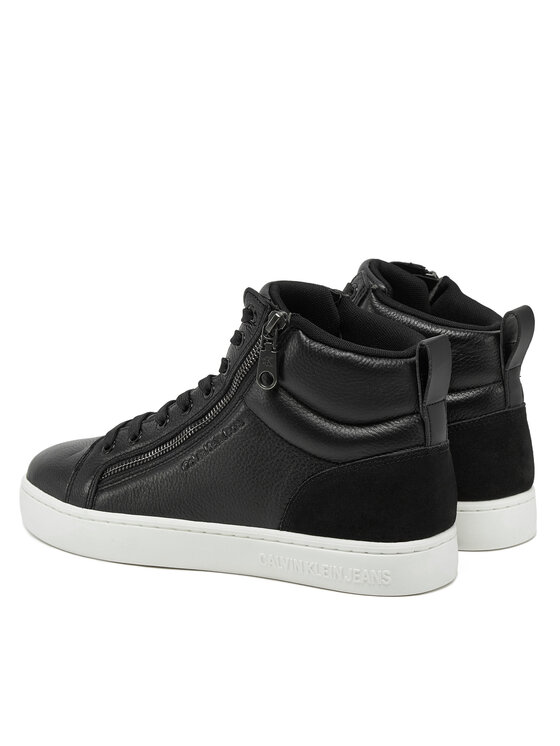 Calvin Klein Jeans Calvin Klein Jeans Sneakers Classic Cupsole Zip Mid In YM0YM01156 Nero