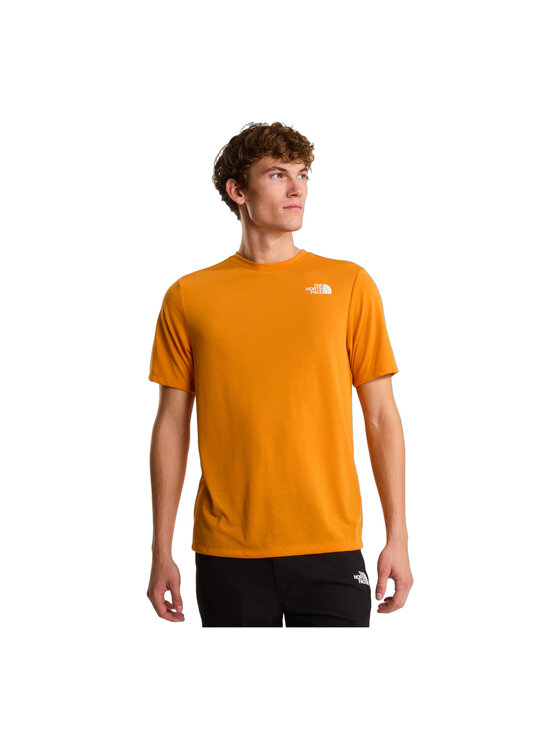 The North Face The North Face T-Shirt NF0A8FTVG5I1 Pomarańczowy Regular Fit