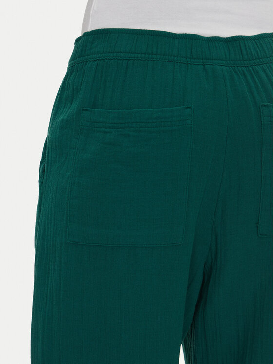 Gap Gap Штани з тканини 713952-04 Зелений Regular Fit