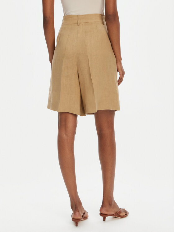 Marella Marella Βερμούδα Rosta 2515141032 Μπεζ Relaxed Fit