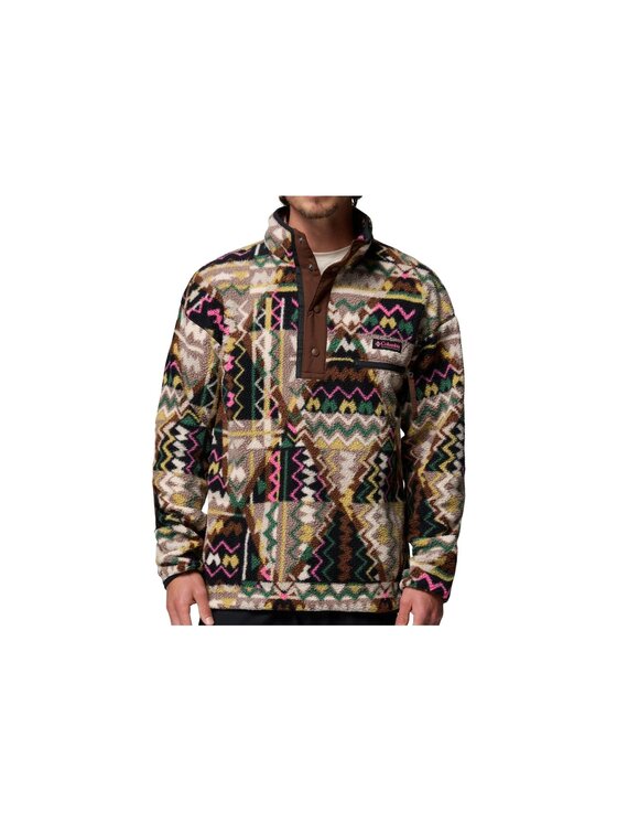 Columbia Columbia Polar Helvetia II Printed Half Snap Fleece 2098461012 Kolorowy Regular Fit