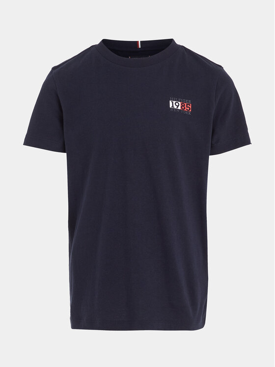 Tommy Hilfiger Tommy Hilfiger Póló New York Flag KB0KB08626 S Sötétkék Regular Fit