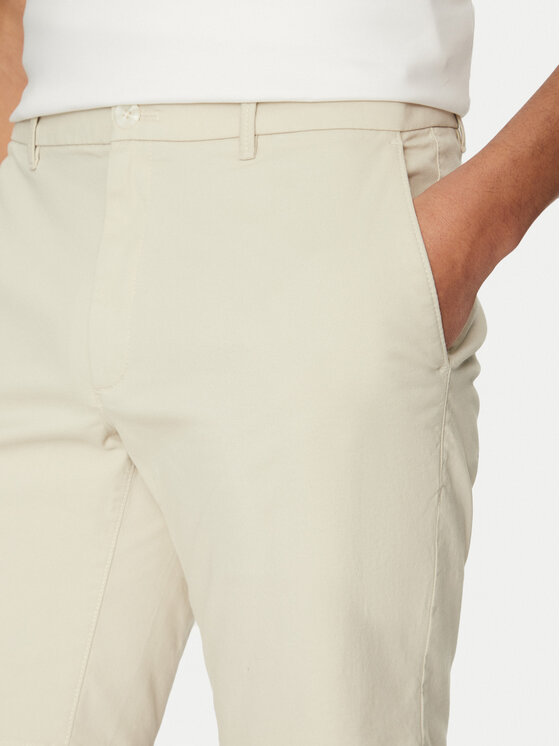Calvin Klein Calvin Klein Pantalon scurți din material Modern Twill K10K114063 Bej Slim Fit