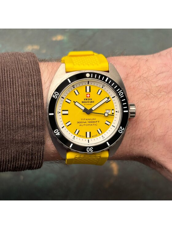 Swiss Military by Chrono Swiss Military by Chrono Hodinky SMA34100.11 Žltá