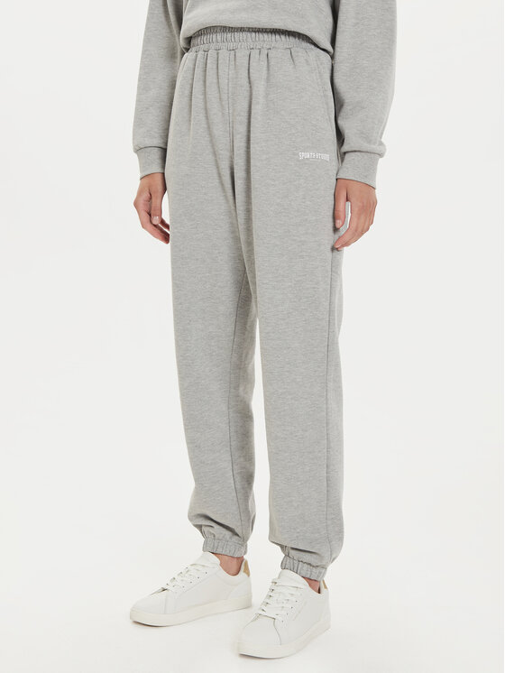 Athlecia Athlecia Spodnji del trenirke Giannis W Sweat EA243382 Siva Regular Fit