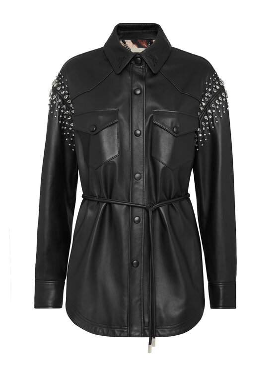 PHILIPP PLEIN PHILIPP PLEIN Košeľa 4067 Čierna Regular Fit