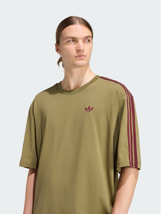 adidas adidas T-Shirt 159141 Zielony Oversize