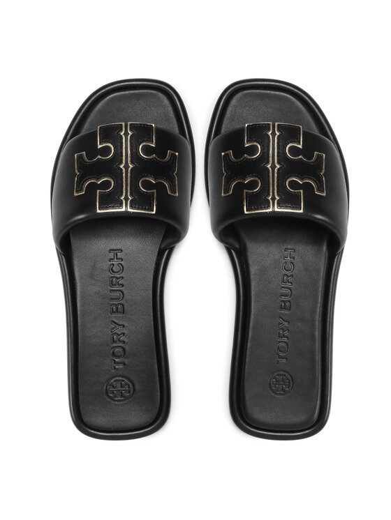 Tory Burch Tory Burch Шльопанці Doublet Sport Slide 79985 Чорний