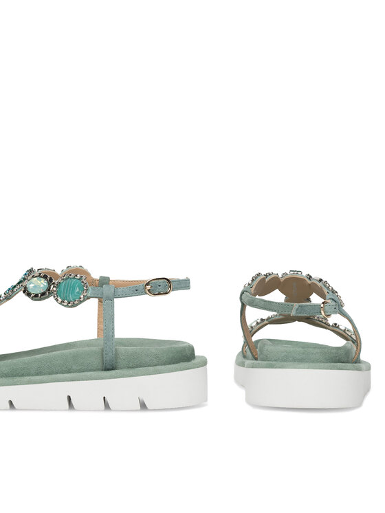 Eva Minge Eva Minge Sandalen MATILDE-V1175-95 Grün