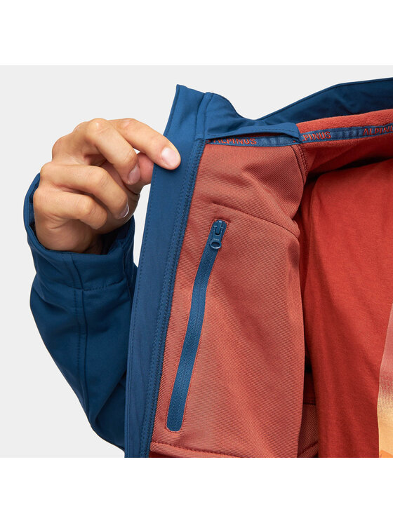 Alpinus Alpinus Kurtka softshell ASO Niebieski Active Fit
