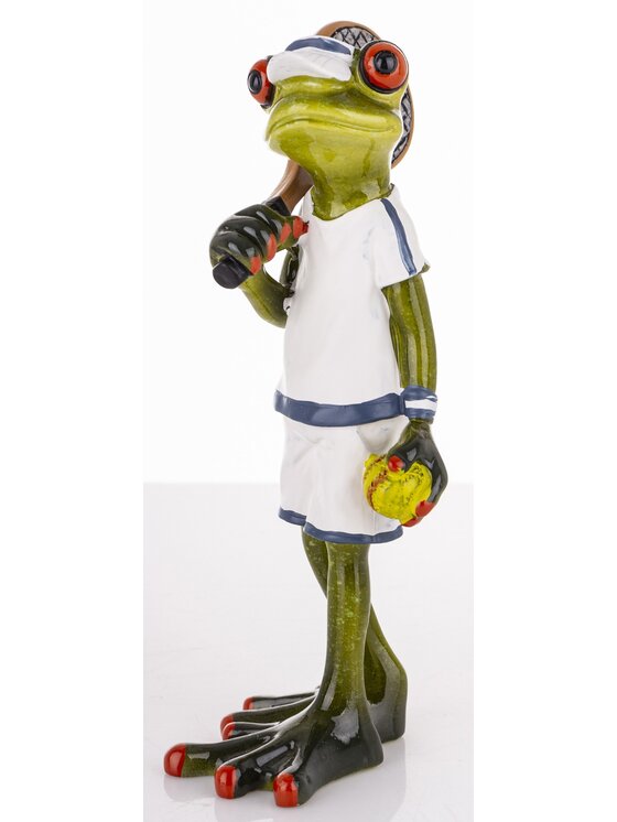 MIAhome MIAhome Figurka żabka FROGG-2 tenisistka Zielony