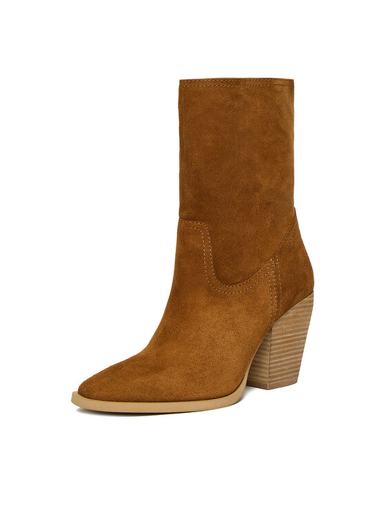 Simple Simple Botki SIMPLE-SL-54-02-000057 205 Brązowy