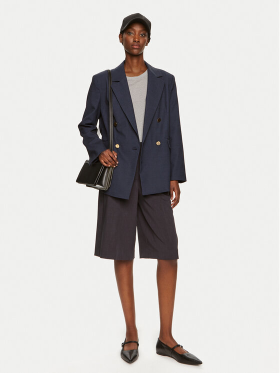 MAX&Co. MAX&Co. Sakko Samara 2426046022200 Dunkelblau Regular Fit