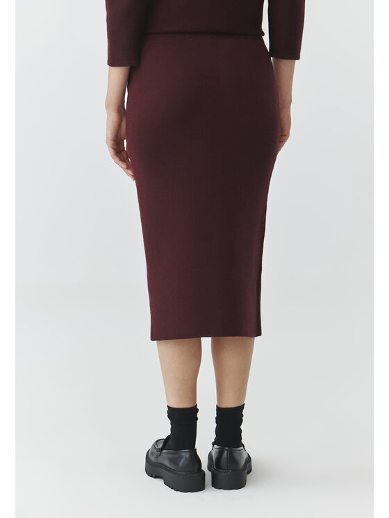 TATUUM TATUUM Spódnica midi GEMETA Fioletowy Close Fit