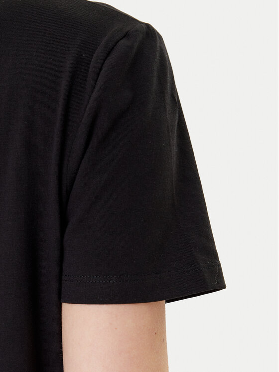 Guess Guess Футболка V5YI13 J1314 Чорний Regular Fit