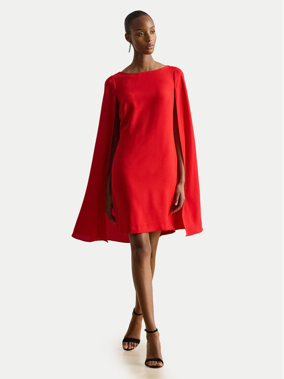 LAUREN RALPH LAUREN LAUREN RALPH LAUREN Abito da cocktail 253980921009 Rosso Slim Fit