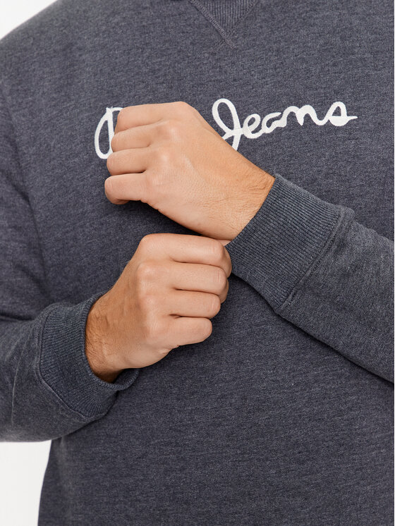 Pepe Jeans Pepe Jeans Mikina Nouvel PM582522 Tmavomodrá Regular Fit