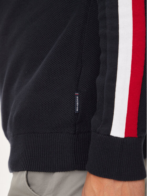 Hechter Paris Hechter Paris Sweter 65011 142806 Granatowy Regular Fit