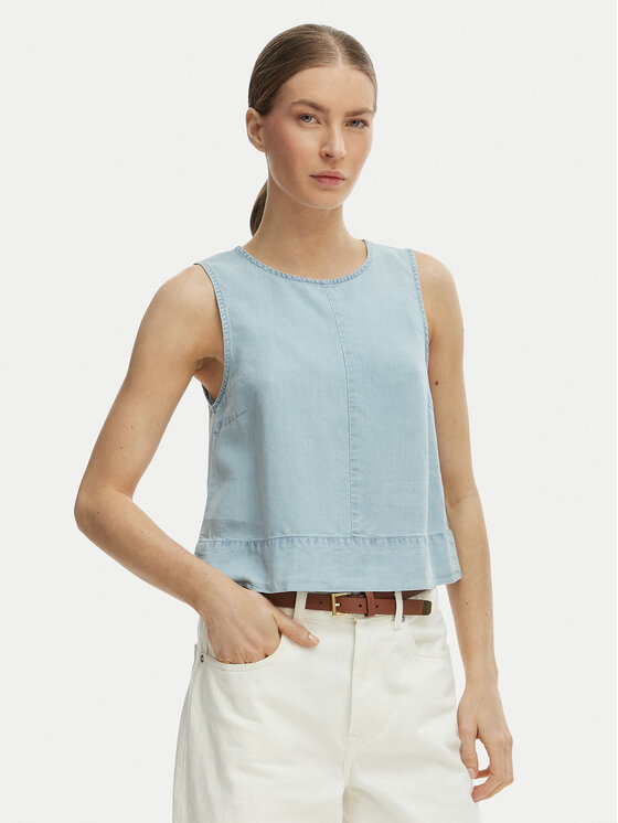 ONLY ONLY Marškinėliai Dorsi 15363996 Mėlyna Loose Fit