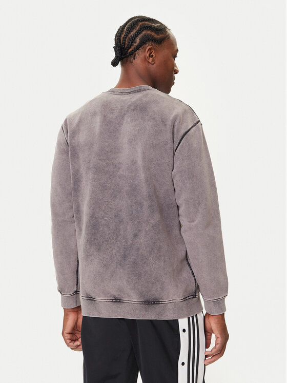 adidas adidas Mikina Premium Essentials Retro JD0246 Šedá Loose Fit