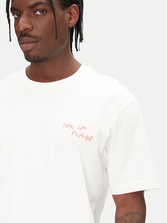 Only & Sons Only & Sons T-Shirt Milo 22034452 Biały Relaxed Fit