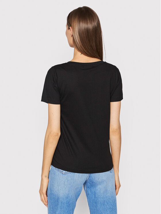 Calvin Klein Calvin Klein T-Shirt K20K204357 Czarny Regular Fit