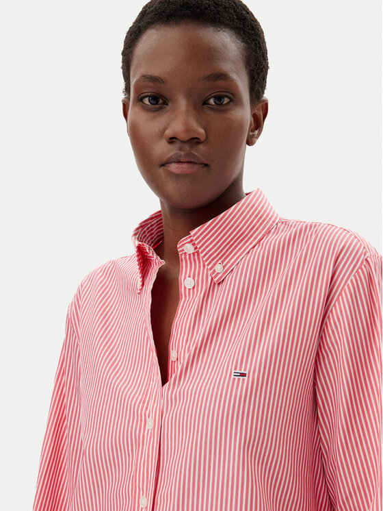 Tommy Jeans Tommy Jeans Košeľa DW0DW20290 Ružová Regular Fit