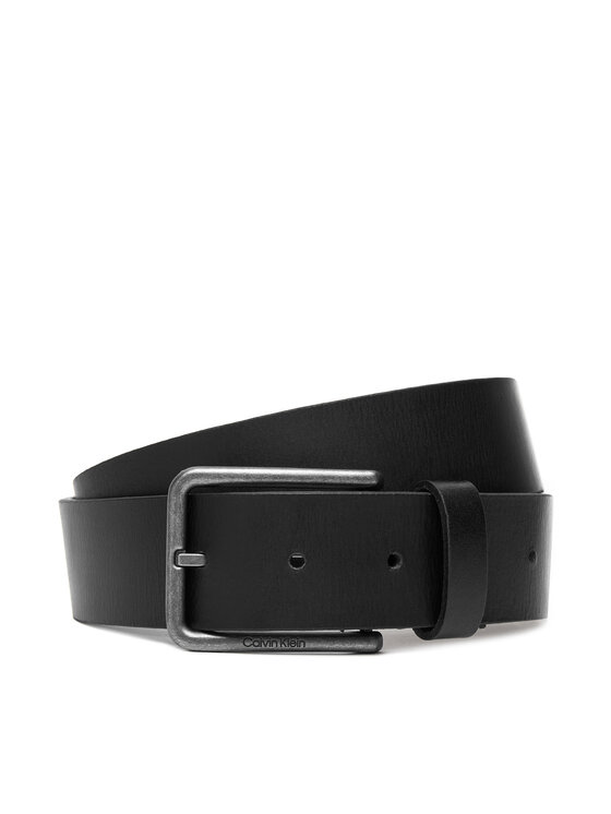 Calvin Klein Calvin Klein Cintura da uomo Warmth Buckle Smooth 35Mm LV04D7047G Nero