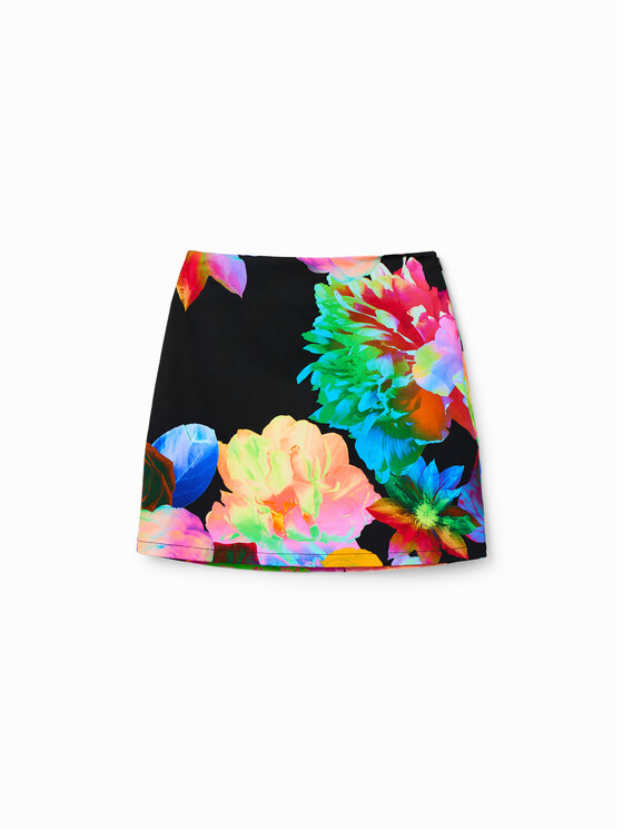Desigual Desigual Miniszoknya 23SWFW09 Színes Slim Fit