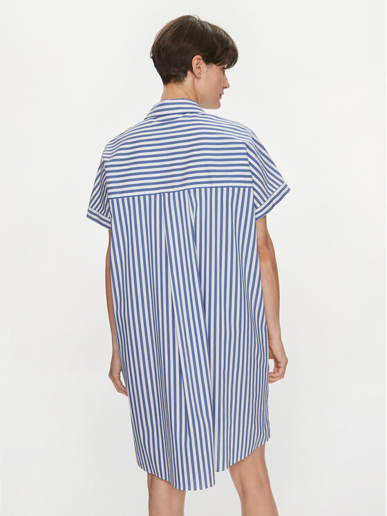 JOOP! JOOP! Rochie tip cămașă 30041716 Albastru Loose Fit
