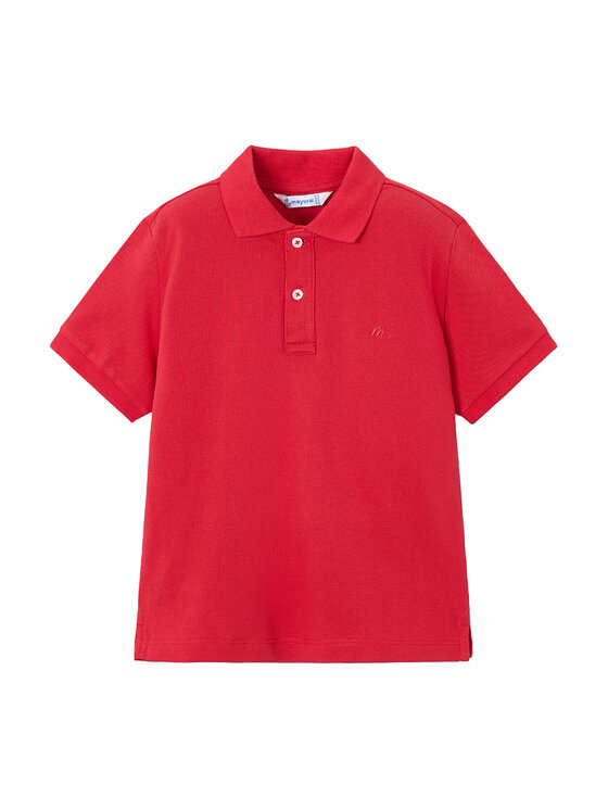 Mayoral Mayoral Poloshirt 150 Rot Regular Fit