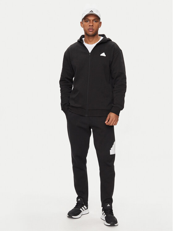 adidas adidas Μπλούζα Future Icons IN3305 Μαύρο Relaxed Fit