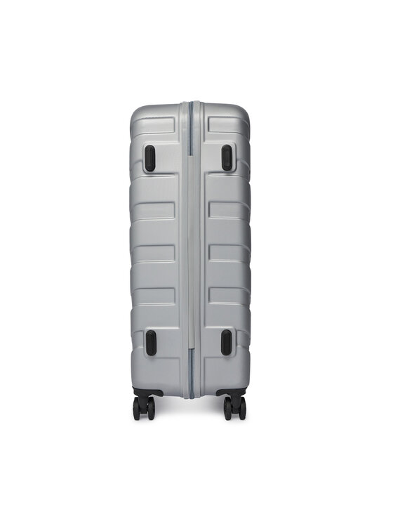 GINO ROSSI Gino Rossi Didelis lagaminas GIN-L-003-05-SILVER Sidabrinė