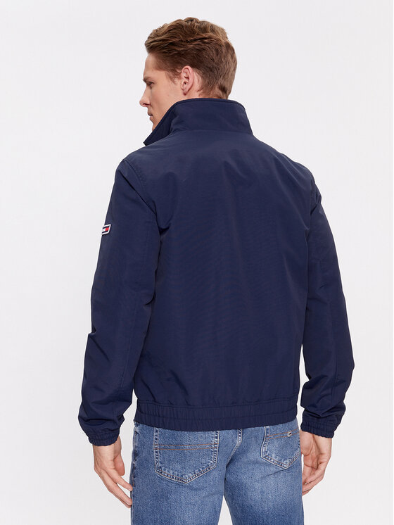 Tommy Jeans Tommy Jeans Kurtka przejściowa Essential Casual DM0DM15382 Granatowy Regular Fit