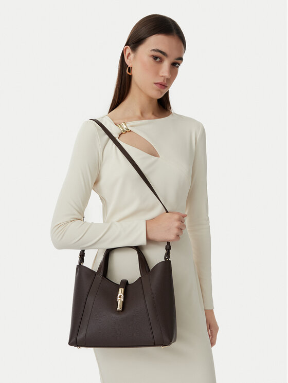 Furla Geantă Goccia S WB01789 BX3353 CN 2460S Maro închis