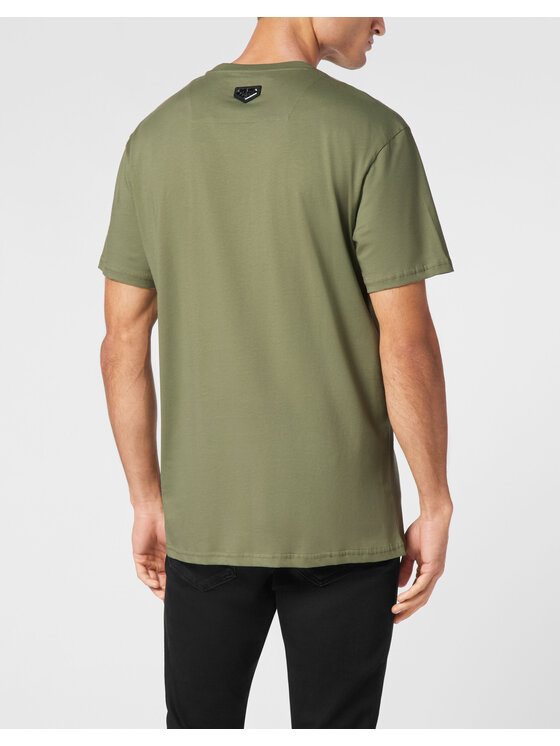 PHILIPP PLEIN PHILIPP PLEIN T-shirt 9419 Verde Regular Fit