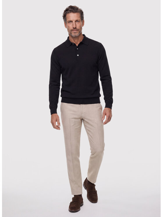 Pako Lorente Pako Lorente Sweter P26WF-2X-007 Czarny Classic Fit