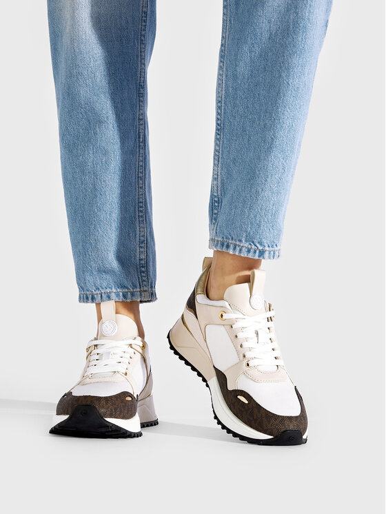 MICHAEL Michael Kors MICHAEL Michael Kors Tossud Theo Trainer 43F1THFS1B Valge