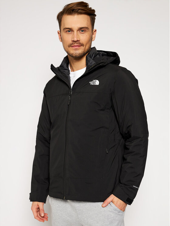 north face giacca nera