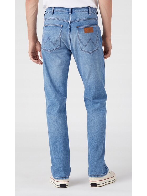 Wrangler Wrangler Jeansy Frontier Niebieski Relaxed Fit
