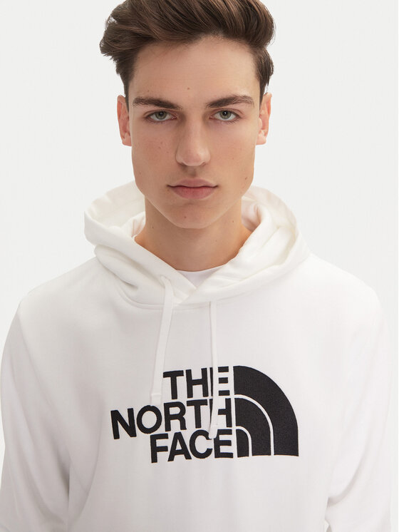 The North Face The North Face Mikina Drew Peak NF0A89EM Biela Regular Fit
