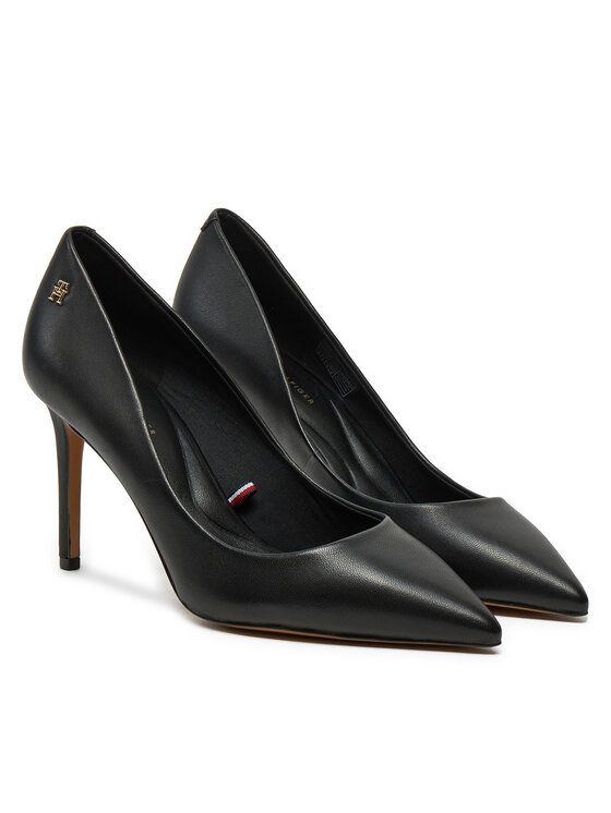 Tommy Hilfiger Tommy Hilfiger Γόβες Essential Pointed Pump FW0FW07533 Μαύρο