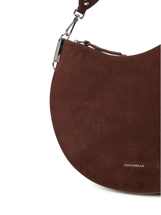 Coccinelle Coccinelle Ročna torba QKG Coccinellesunup Suede E1 QKG 13 02 01 Rjava